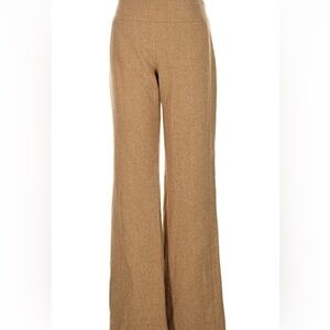 J. Crew Classic Tan Wide-Leg Trousers